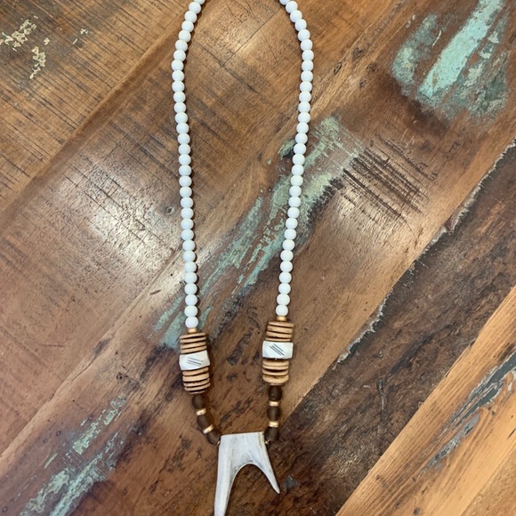 🌾Artisan Antler Fork Necklace - Picture 2 of 5